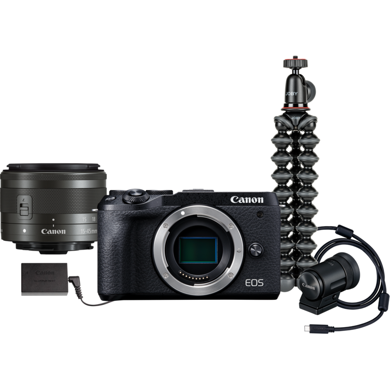 EOS M6 Mark II Interchangeable Lens Video Conferencing Kit