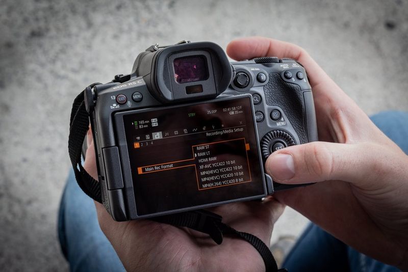 Formatos de grabación de la EOS R5 C de Canon - Canon Spain