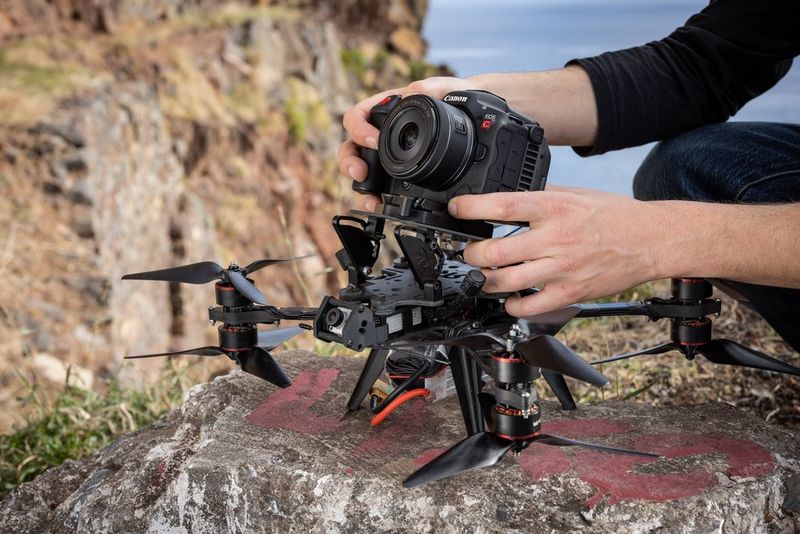 Canon cheap drone camera