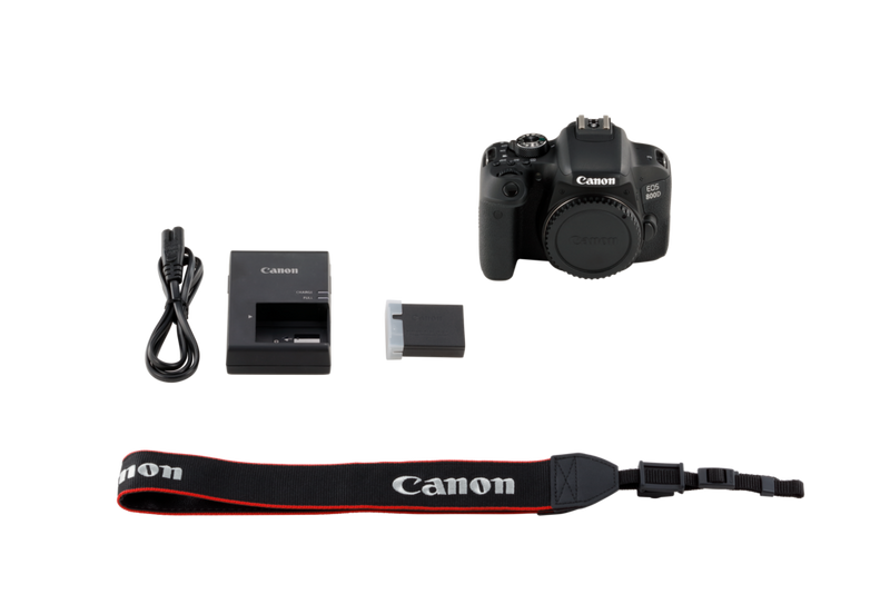 Appareil reflex numérique CANON EOS 800D boitier + optique 18-55 IS STM -  24,2Mpx - rafale 6 img./s - écran tactile 7,7cm orientable - vidéo Full HD