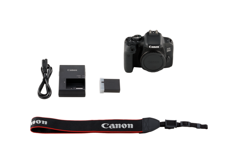 CANON - Appareil reflex numérique EOS 800D boitier + optique 18-55 IS STM -  24,2Mpx - rafale 6 img./s - écran tactile 7,7cm orientable - vidéo Full HD