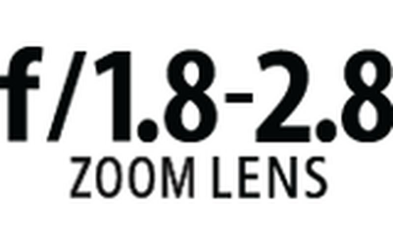 f/1.8 C f/2.8 lens aperture