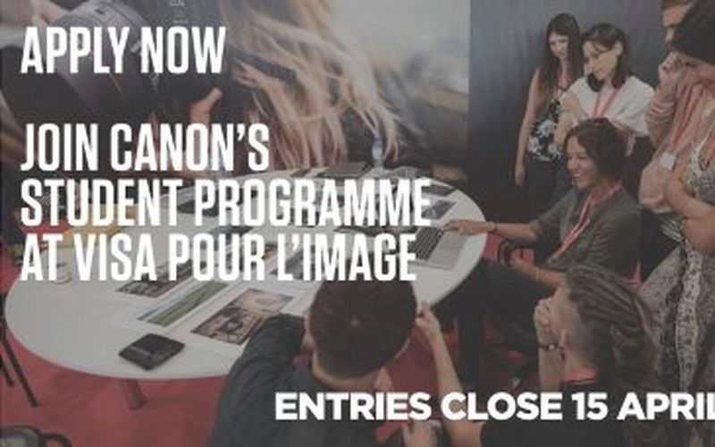 Startują zapisy do kolejnej edycji programu studenckiego Canon podczas festiwalu fotografii reportażowej Visa pour l’image