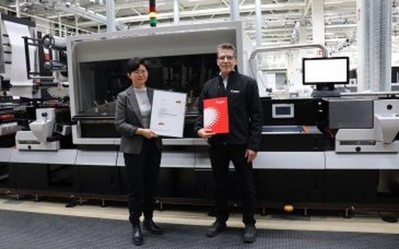 CANON LABELSTREAM 4000 DEVIENT LA PREMIÈRE PRESSE NUMÉRIQUE SIX COULEURS CERTIFIÉE FOGRA PSD PRINT CHECK