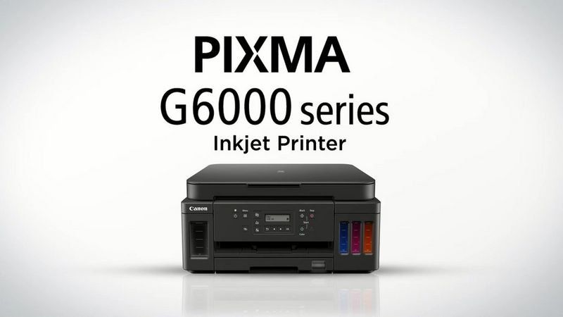 Imprimante Multifonction Canon PIXMA G6040 à réservoirs rechargeables  (3113C009AA) - EVO TRADING