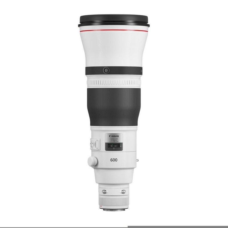 Un objectif Canon EF 600mm f/4L IS III USM.