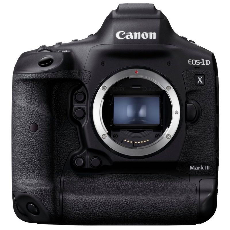 Un appareil photo Canon EOS-1D X Mark III.