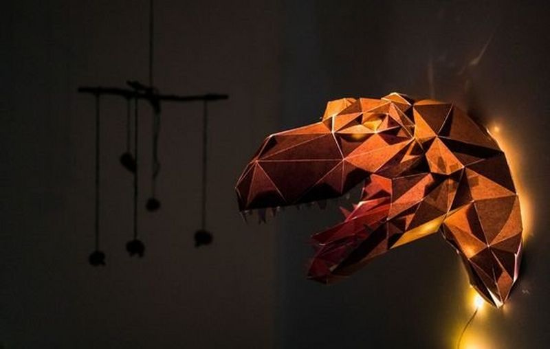 Kreative Papierbasteleien für eine urzeitliche Abendroutine