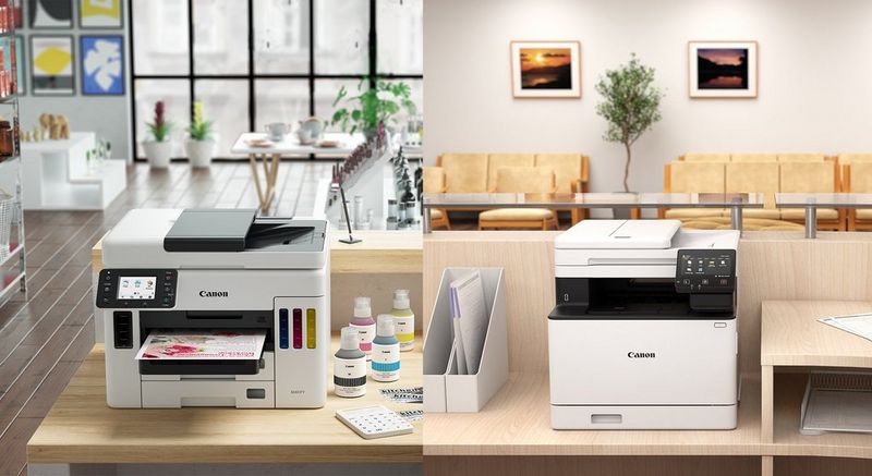 Inkjet vs laser printers - Canon Europe