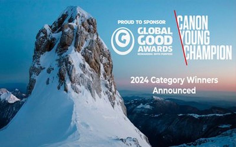 Global Good Awards announces 2024 winners of the Canon Young Champion of the Year Award 