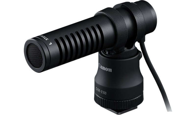 Canon DM-E100 Stereo Microphone - Canon Cyprus