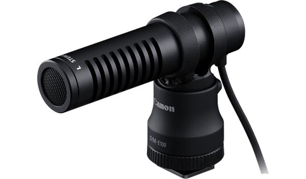 Micrófono estéreo DM-E100 de Canon - Canon Spain
