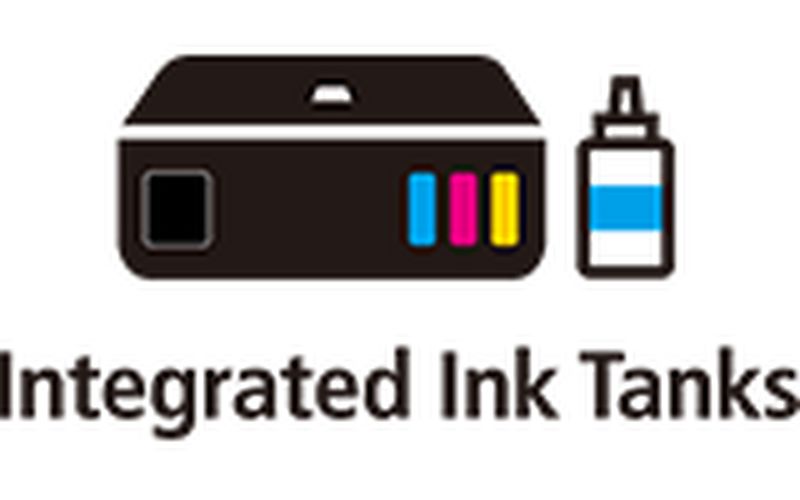 Integrated ink tanks