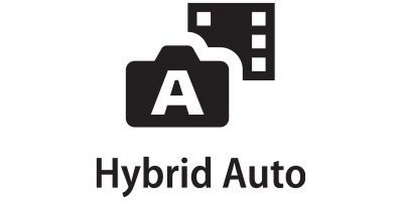 A+ / Hybrid Auto Mode - To point and shoot for easy still and video capture