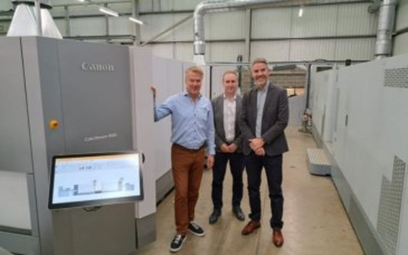 CB Printforce UK Limited drives next phase of growth with Canon’s ColorStream 8000 and varioPRINT iX 3200