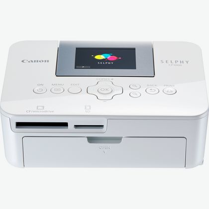 Image of Canon SELPHY CP1000 Colour Portable Photo Printer - White