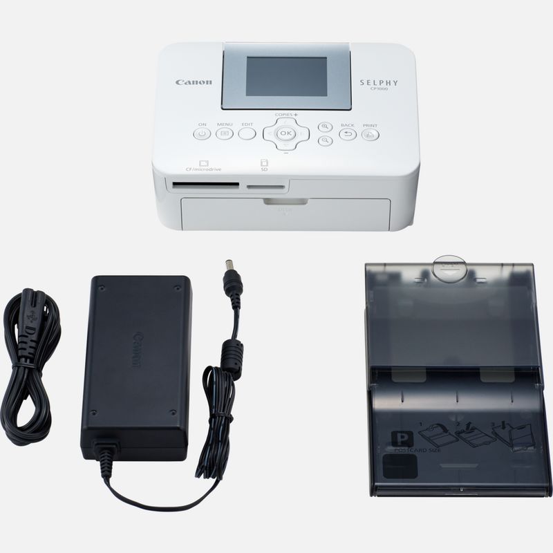 Giloshop - Canon SELPHY CP1000 Compact Photo Printer - White