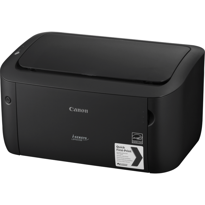 Canon i-SENSYS LBP6030B Produits Vue de dessus à droite