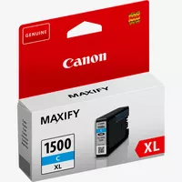 Canon PGI-1500XL High Yield Cyan Ink Cartridge Product Left View