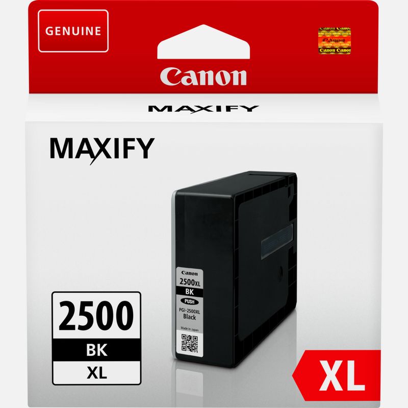 Cartouche iColor compatible Canon (remplace PGI-2500XL BK), noir - PEARL