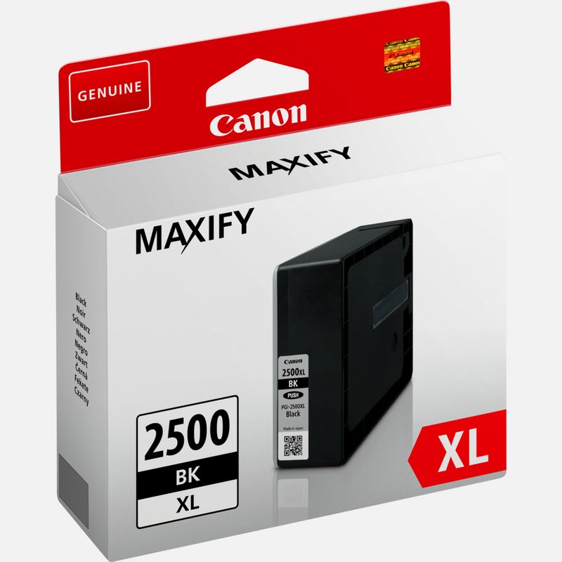 Canon PGI-2500XL Multipack de cartouches d'encre noire/cyan/magenta/jaune  haut rendement