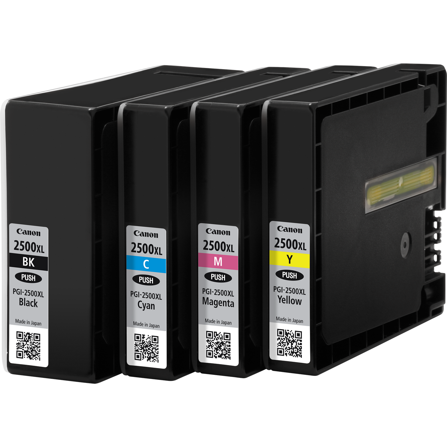 Canon PGI2500XL High Yield BK/C/M/Y Ink Cartridge Multipack — Canon UK