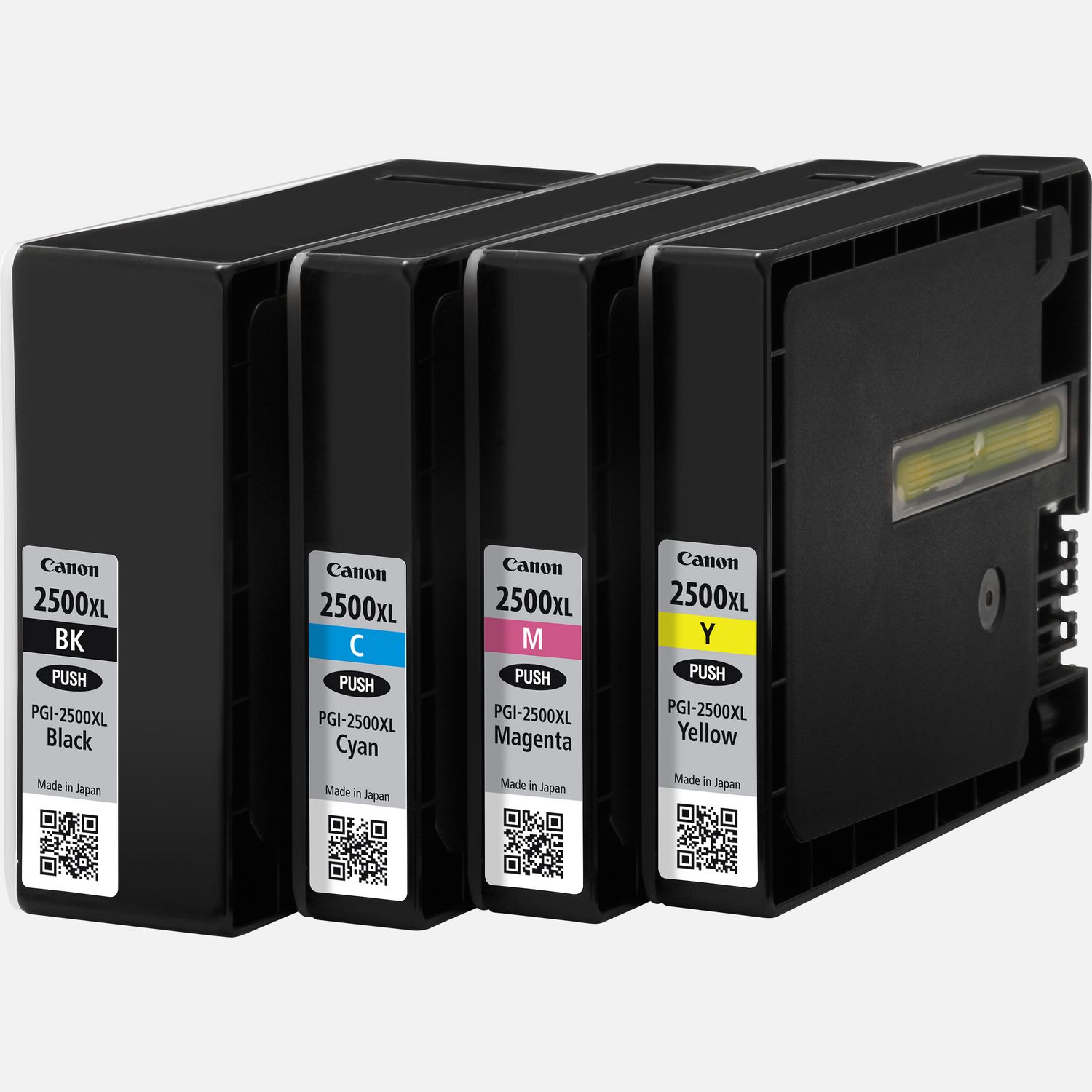 canon pgi 2500xl high yield bk c m y ink cartridge multipack