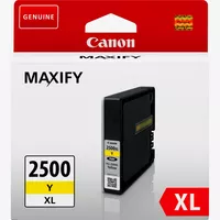 Canon PGI-2500XL High Yield Yellow Ink Cartridge Product Front View