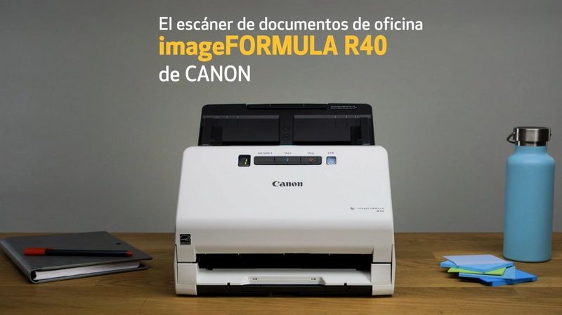 Escáner canon alimentador automático de documentos escaneo a doble cara,  escáner, electrónica, canon, producto png