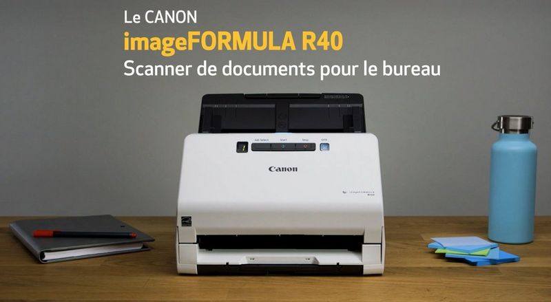 Conheça os novos scanners Canon: ImageFORMULA R10 e R40 - Netscan Digital