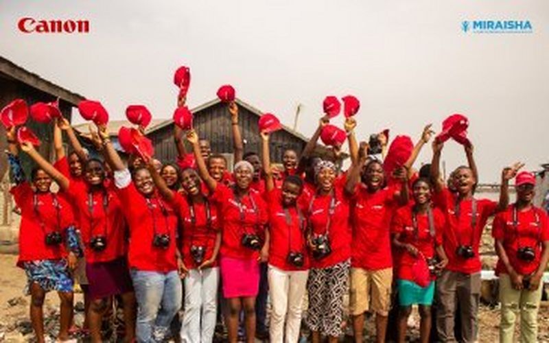 Canon celebrates 10 years of empowering African youth with the Miraisha Programme