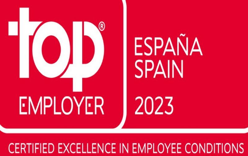 Canon recibe la certificación como Top Employer 2023 en España 