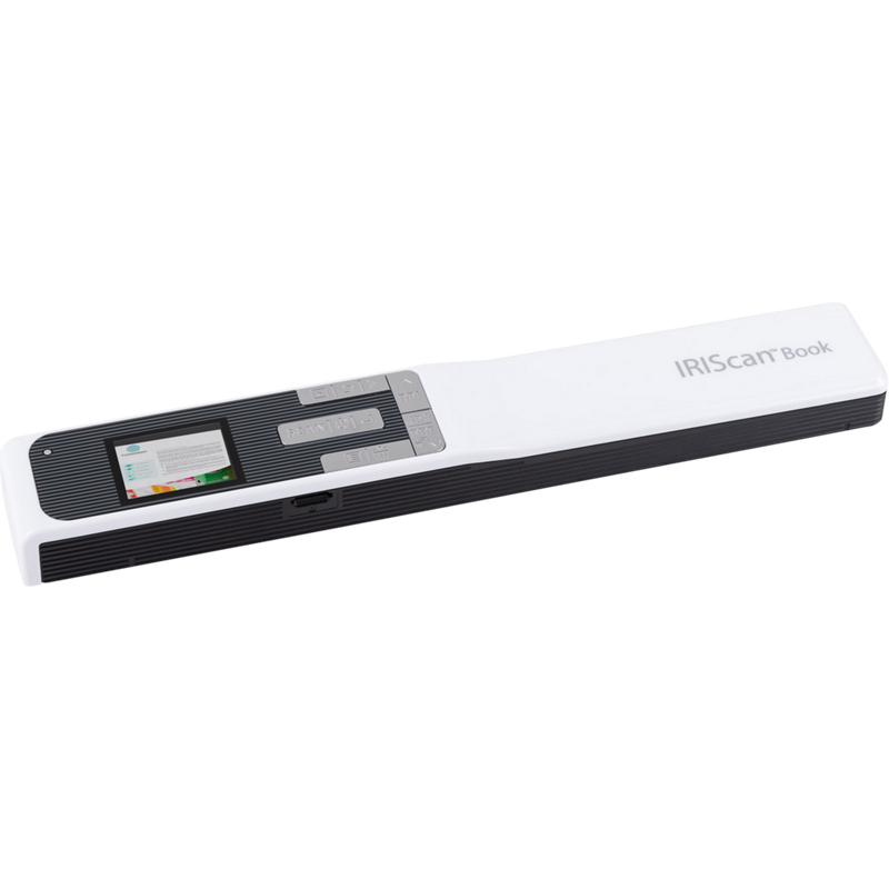 Iriscan book5 wh scanner manuale per libri 600 x 1.200 dpi