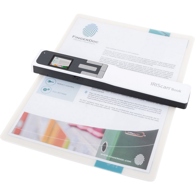 I.R.I.S. IRIScan Book 5 Scanner portable 1200 x 1200 DPI A4 Blanc