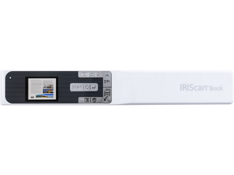 IRIScan Book 5 Portable Book Scanner Supports Windows/Mac OS/IOS