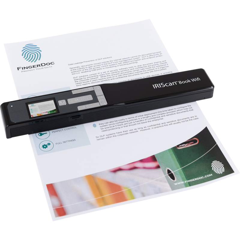 Scanner A4 autonome IRIScan Book 5 pour livres et magazines