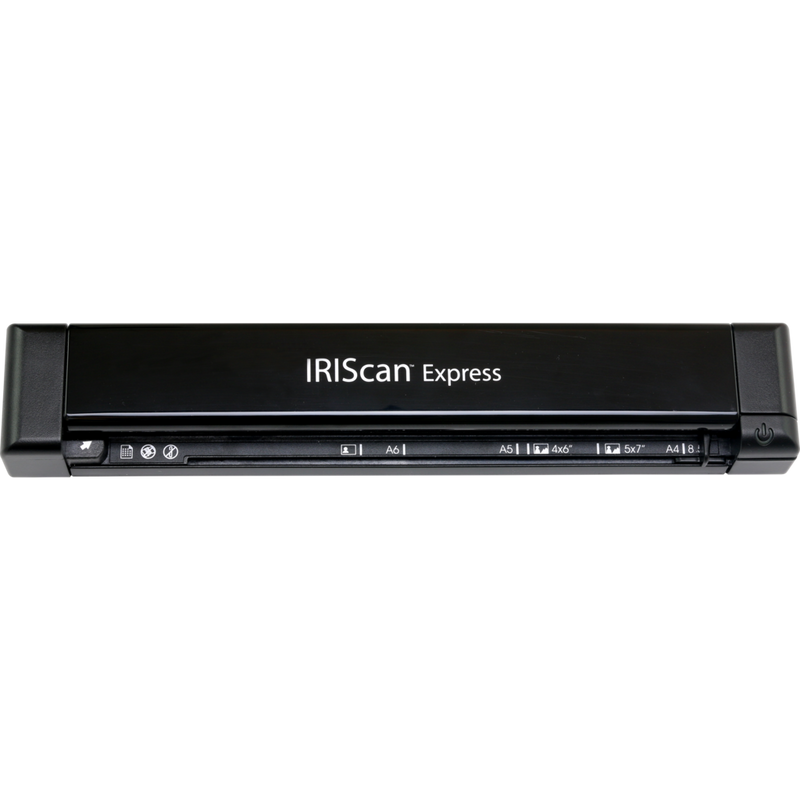 IRIScan Desk 5-A4 Portable Scanner,8MP Document Scanner, USB, Camera with  Auto-Flatten, AI Technology, Fingerprint Removal, Multi-Language OCR