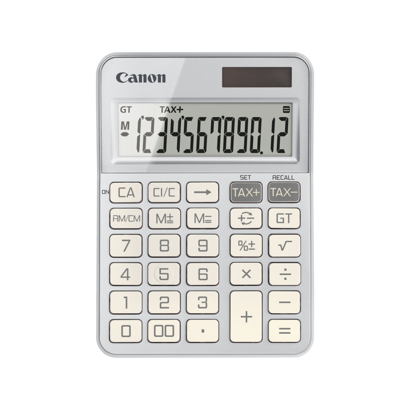 KS 125KB Environmentally Conscious Calculator with Dual Power and Versatile Functionality Canon Iceland