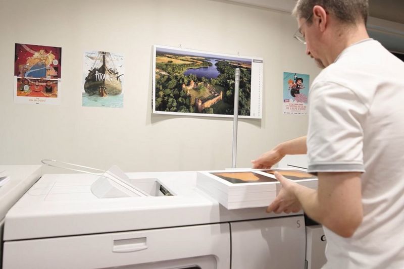 Canon imagePRESS V900 Powers Manga Production