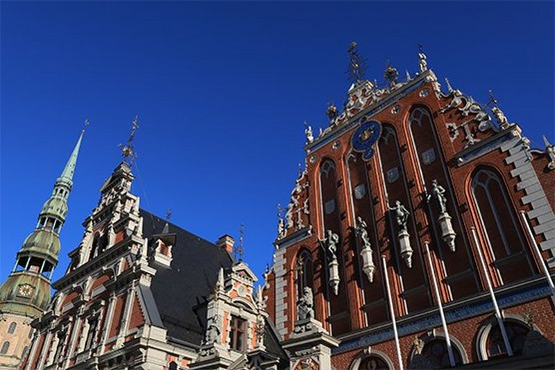 Picture of Pointy buildings and churches