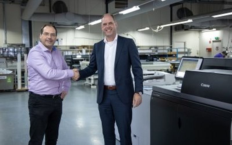 MarneVeenstra neemt hoogvolume kleurenprinters  van Canon in gebruik in Groningen en Zwolle