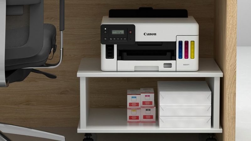 COMPUTERSTORE - STAMPANTE CANON MFC INK MAXIFY GX4050 REFILLABLE 5779C006  4in1 18ipm F/R ADF LCD 250FG USB WIFI LAN AIRPRINT CLOUD