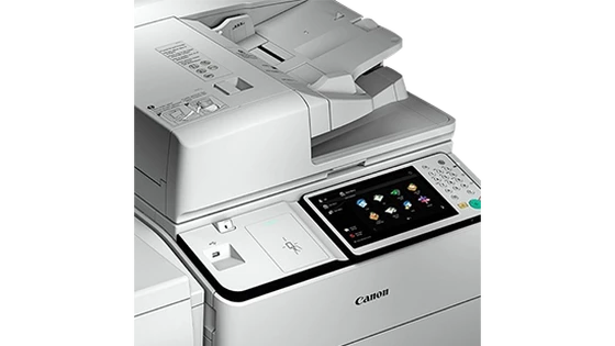 Mopria Verbindung Canon Drucker Tintenstrahldrucker MAXIFY GX5050 Printer Drucken im Eiltempo kleiner Drucker mit WLAN hohe Seitenreichweite Schwarzweiß- und Farbdrucker Apple Airprint LAN 
