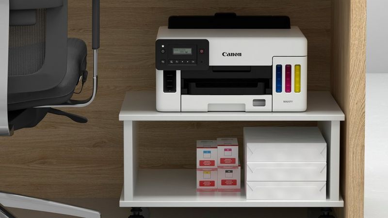 Canon MAXIFY GX5050 Stampante a getto d'inchiostro A4 Sistema con serbatoio  d'inchiostro, Fronte e retro, WLAN, LAN