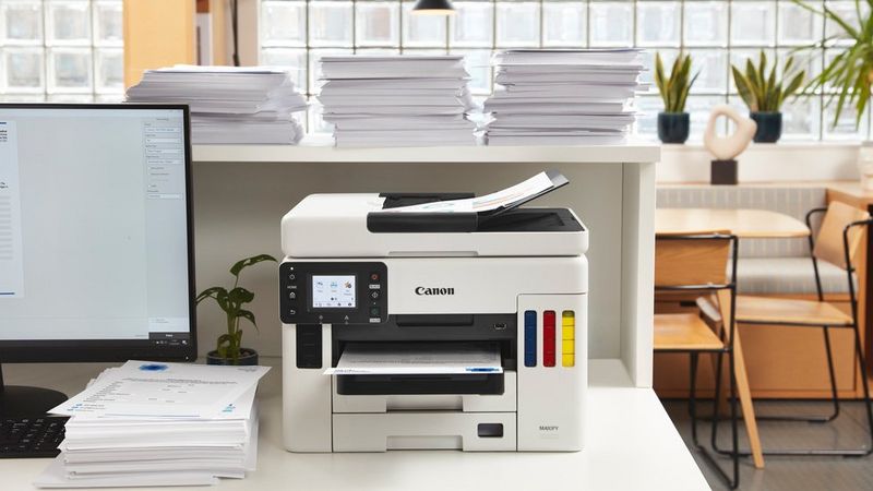 CANON Imprimante Jet d'encre multifonction 4 en 1 MAXIFY GX7050 