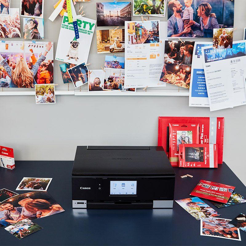 Stampante multifunzione Canon TR4550 inkjet a colori Wi-Fi fronte