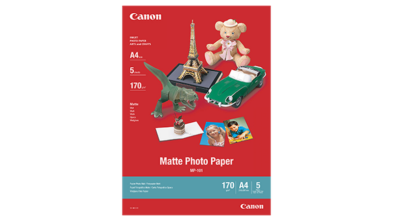 Papier mat recto verso Canon MP-101D, A4, 50 feuilles — Boutique Canon  France