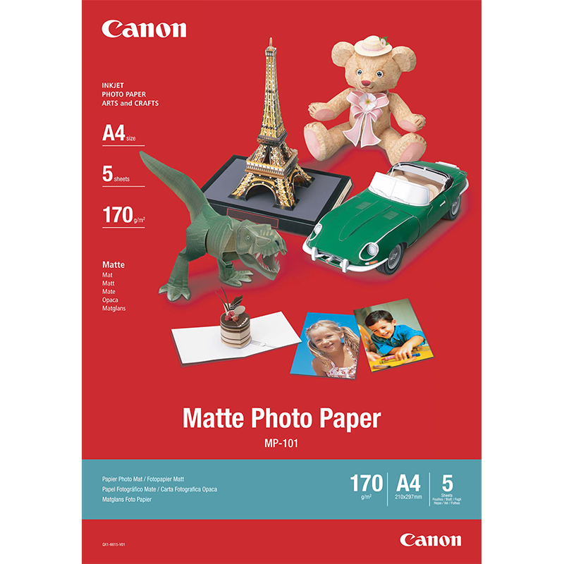Carta fotografica opaca Canon MP-101 - A4 - Canon Italia