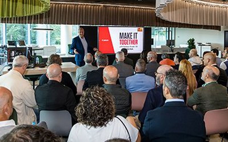 Canon reúne a sus partners de impresión de gran formato en Iberia en un evento de dos días en Madrid