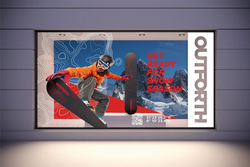 Outforth window graphic